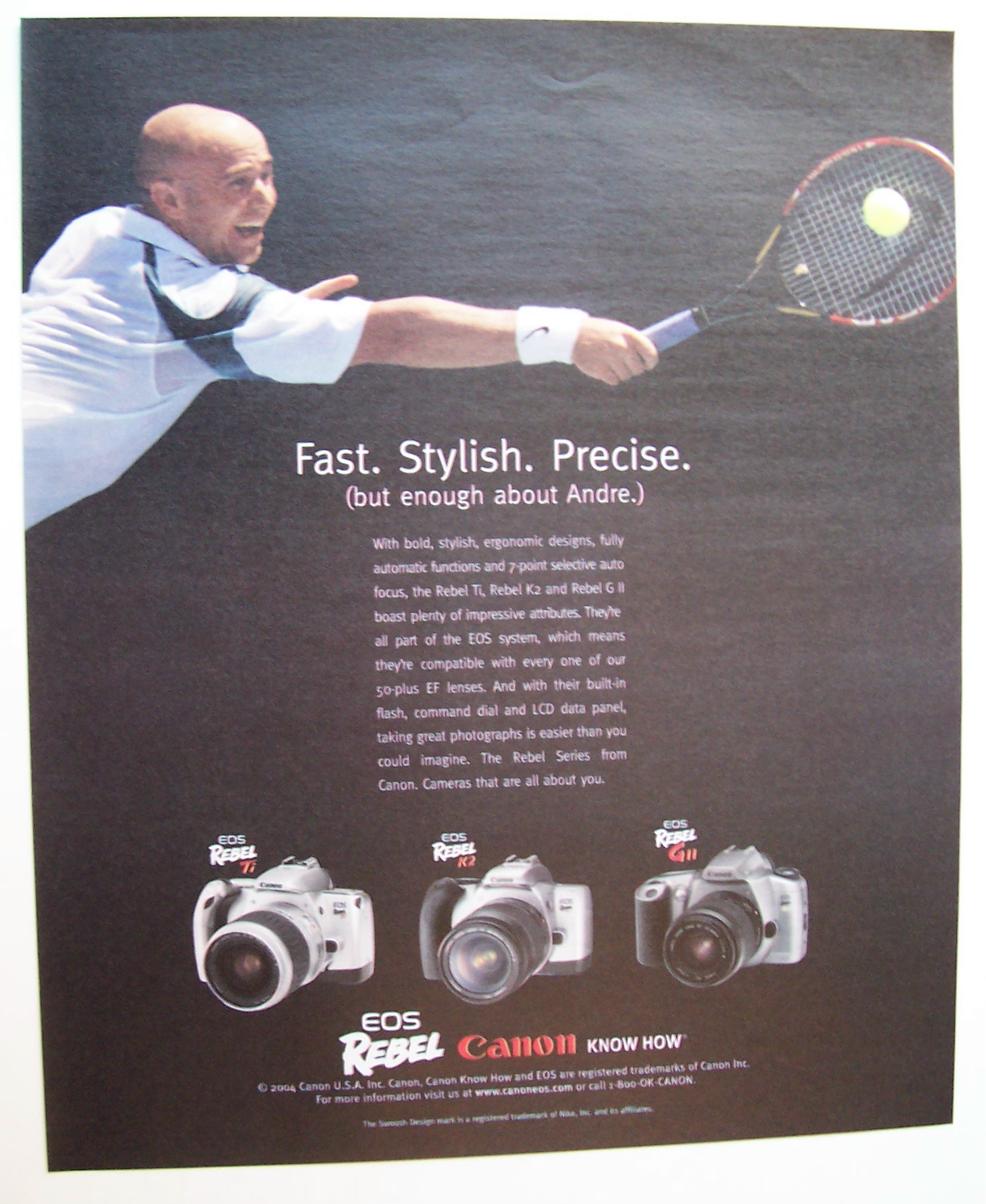 2004  Canon  EOS  Rebel  Cameras