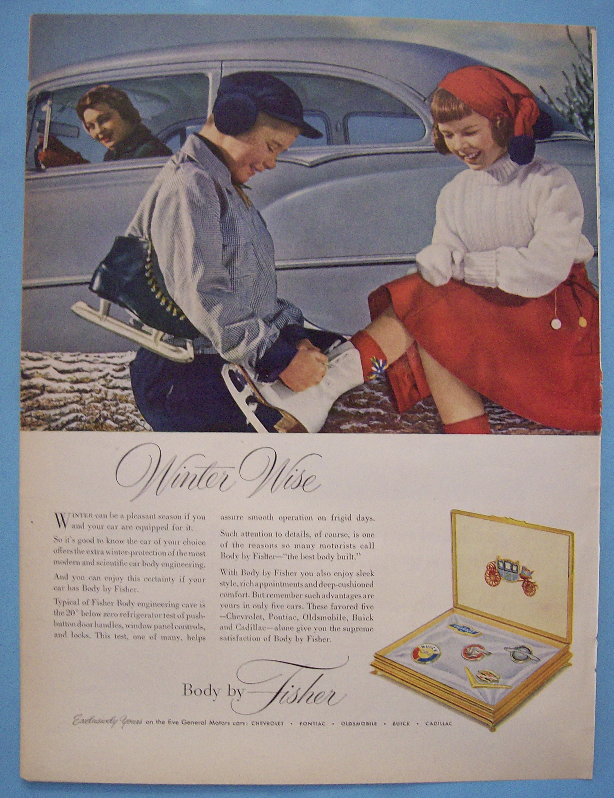Vintage Ad: 1953 Body By Fisher