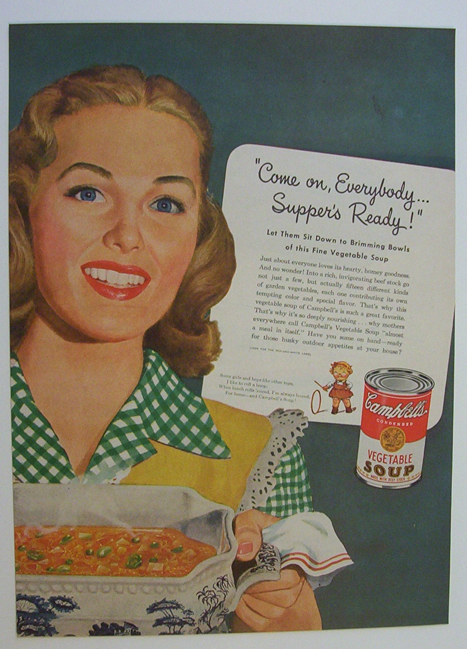 1946  Campbell's  Vegetable  Soup