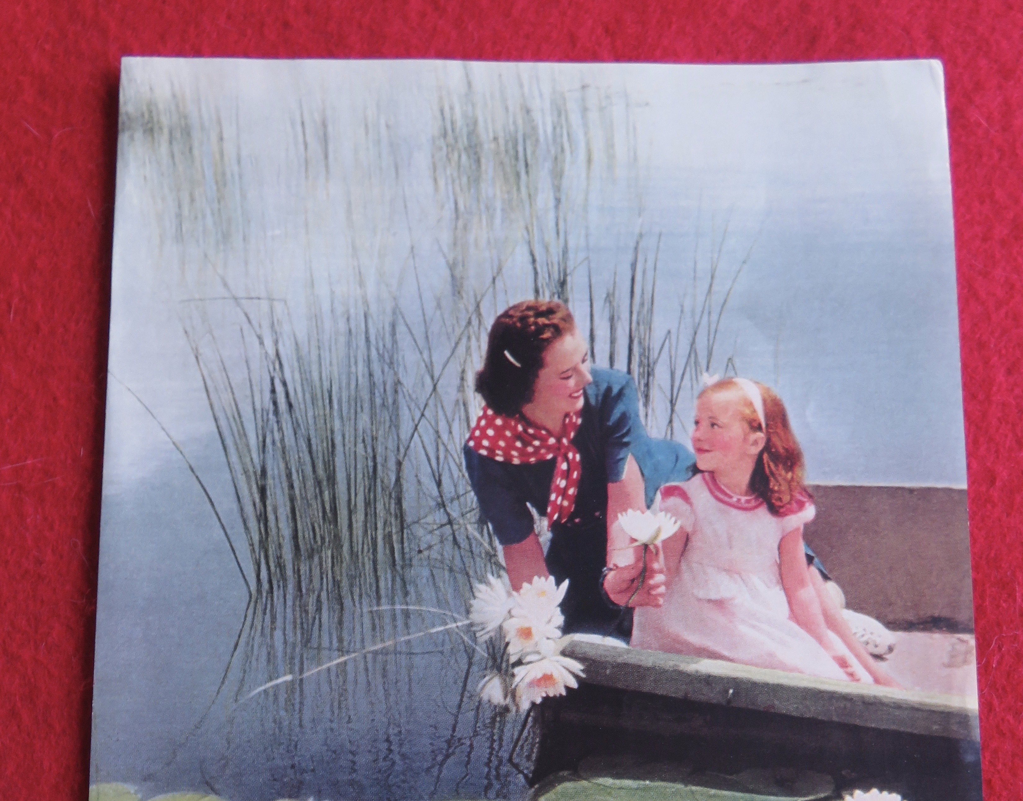 1940 Kodak Kodachrome Film with Woman & Little Girl