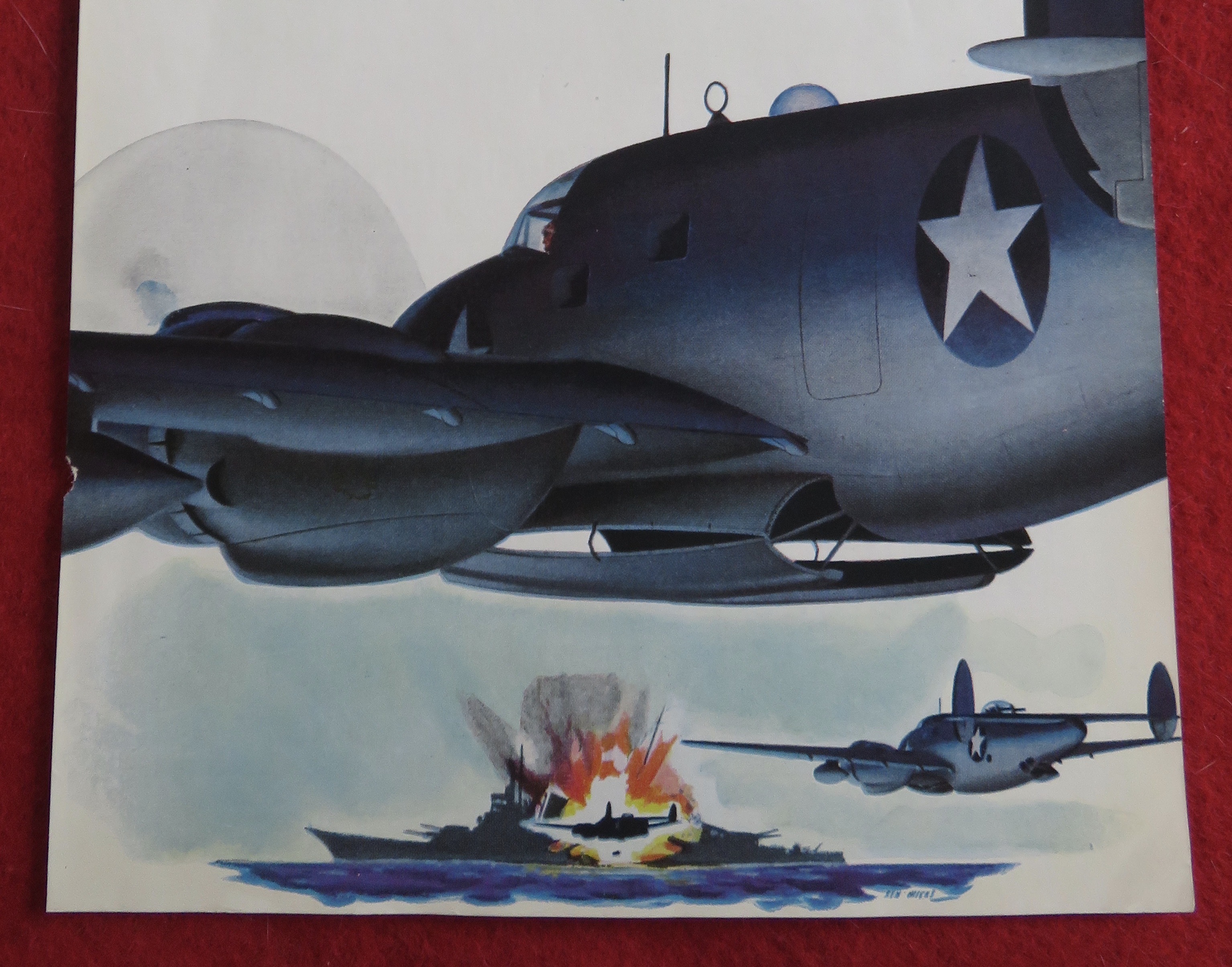 1943 Vega Aircraft Corporation with PV-1 Vega Ventura